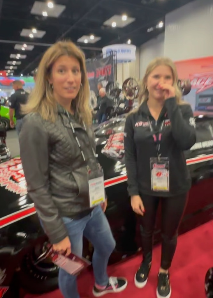 Why Work With Sexton Co - Sarah at a trade show